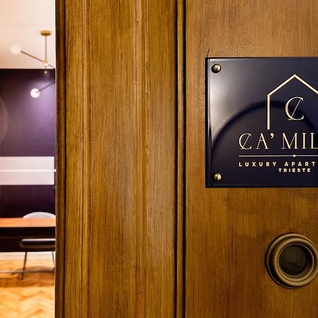 Ca'Milla Luxury Apartments Триест Екстериор снимка